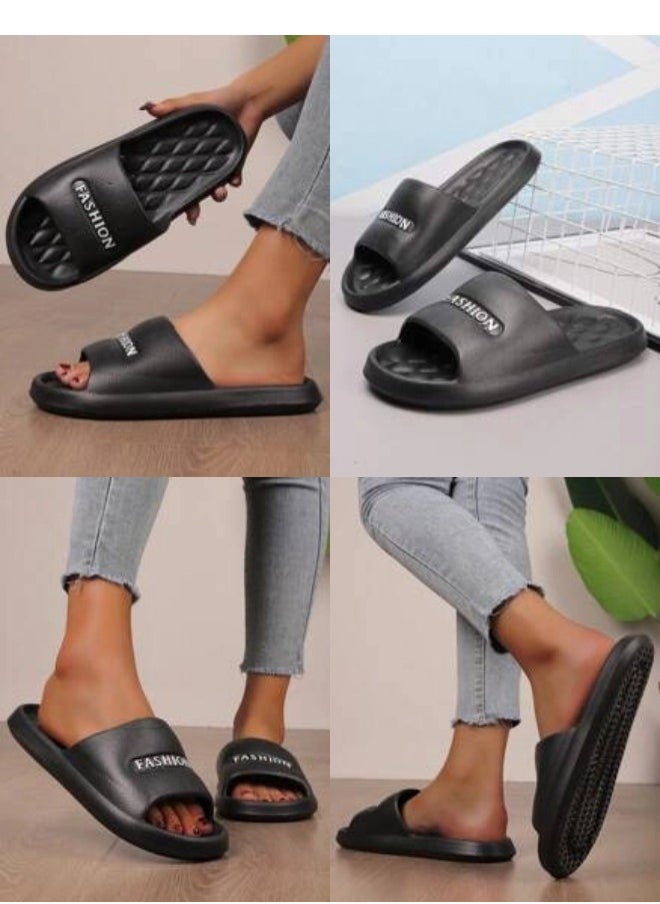 Home Slippers for Women and Man,Memory Foam Bathroom Bedroom Slide Slipper Shoes