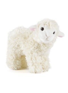 Living Nature Living Nature Small Lamb Stuffed Animal | Fluffy Farm Animal | Soft Toy Gift for Kids | 6 inches  - Image 1