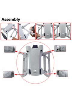 Generic Extended Landing Gear Kit for DJI Mini 3 Pro Drone - Protective Leg Accessories for Enhanced Stability and Safety during Takeoff and Landing.  - Image 2