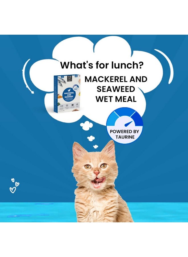 Goofy Tails Wet Cat Food and Kitten Food, Mackerel and Seaweed 350g (70g X 5 Pouches), Preservative Free, Gluten & Grain Free, Balanced Cat Wet Food, Powered by Taurine with Omega 3 & Antioxidants - pzsku/ZAB51CE02BDB89D830E95Z/45/_/1737721128/92d8556a-78cc-4335-b87f-06f7b7a9f9c6