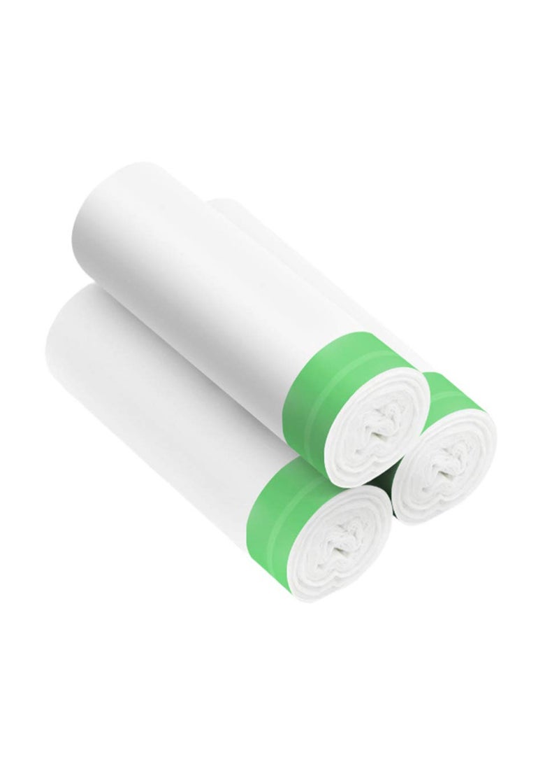 SYOSI - Toilet Seat Potty Bags Disposable Garbage Bag Toilet Cleaning Bag for Children 3 Rolls Random Style - Image 1