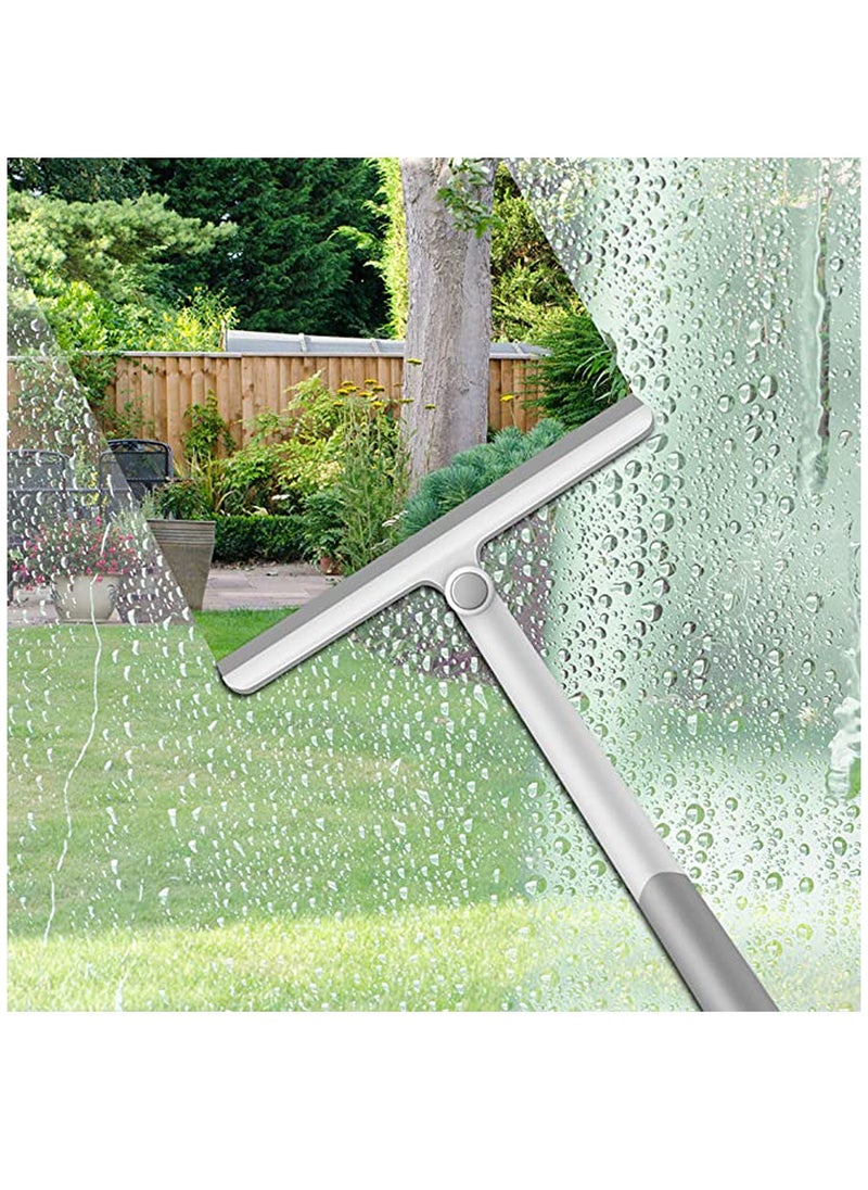 KASTWAVE - Shower Squeegee for Shower Doors, Shower Squeegee for Glass Doors, Bathroom, Mirrors, Squeegee for Windows Cars and Tile Walls - Image 1