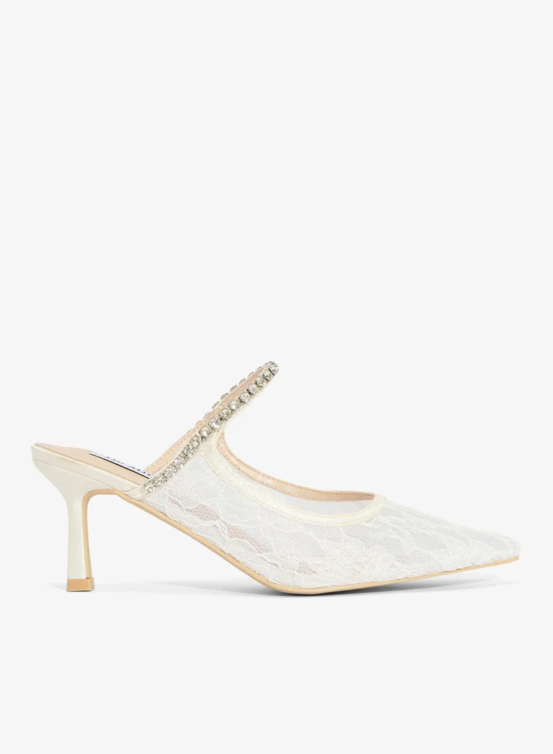 Be Mine Leora Mid Heeled Pumps