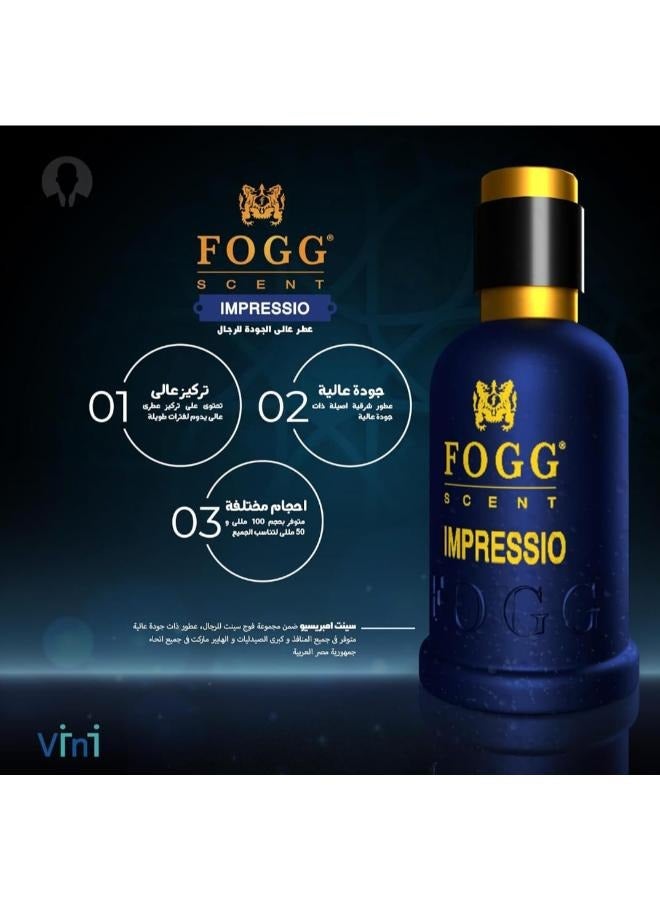 FOGG Impressio For Men Eau De Parfum 100 ml - Image 4
