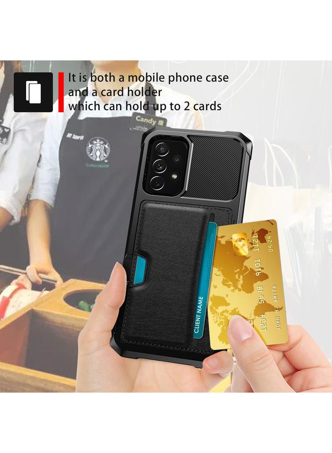 S-TOP Case For Samsung Galaxy A72 ZM02 Card Slot Holder Phone Case - Image 4