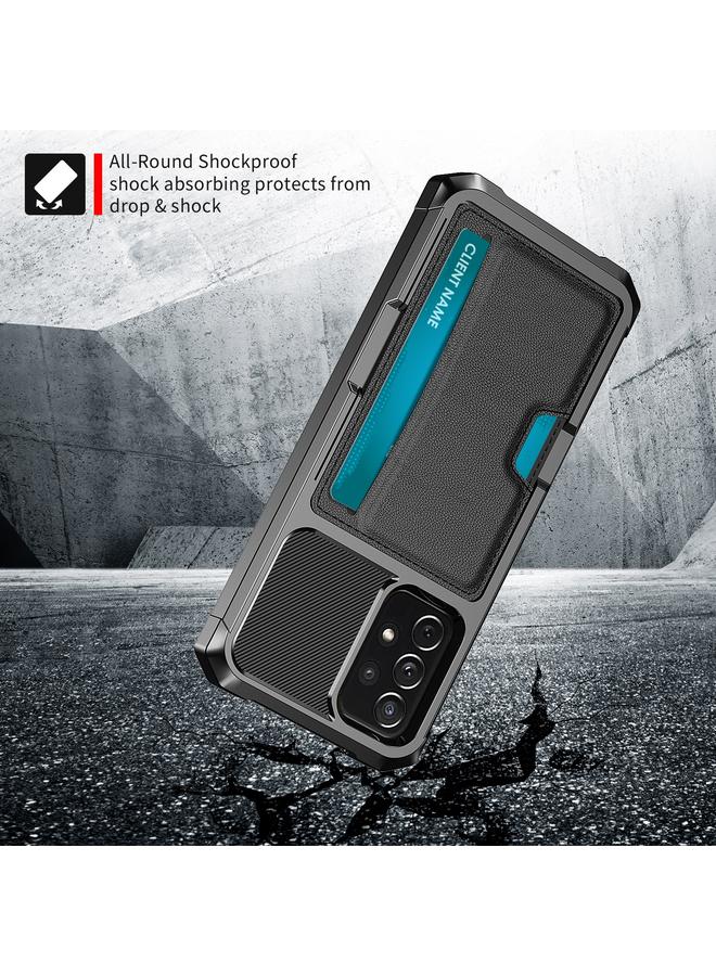 S-TOP Case For Samsung Galaxy A72 ZM02 Card Slot Holder Phone Case - Image 3