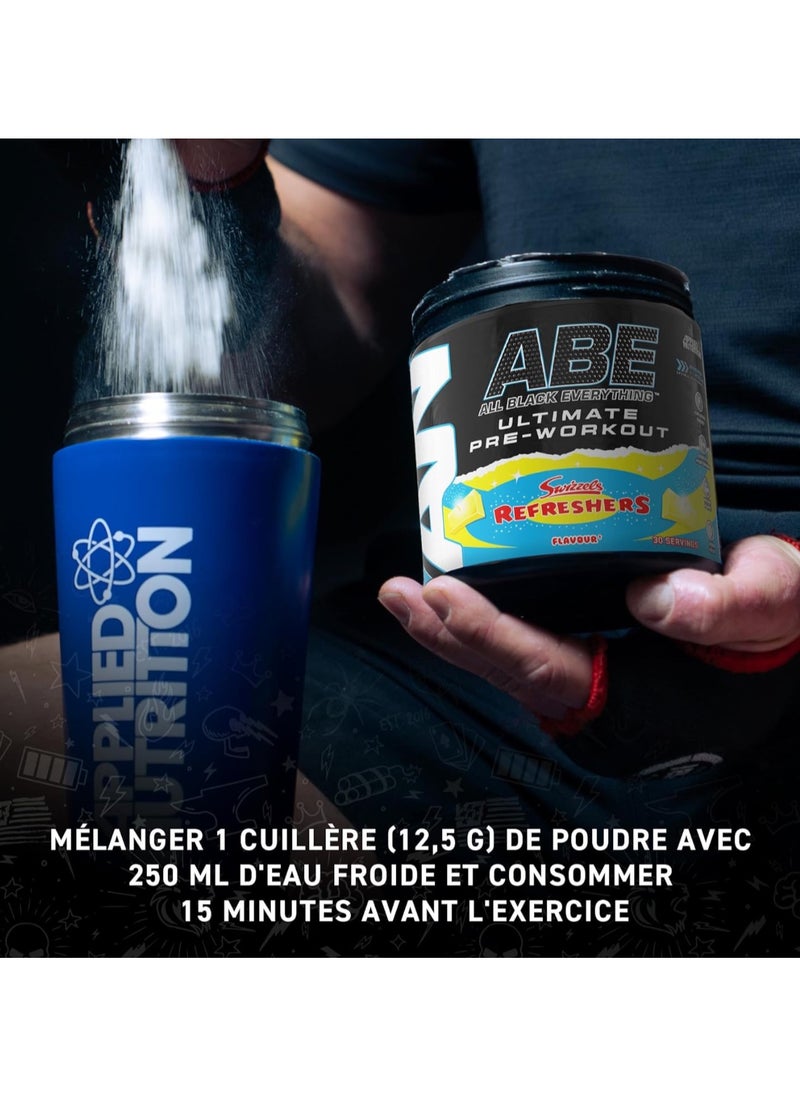 Applied Nutrition - ABE All Black Everything Pre Workout Powder 375grams Energy Flavor - Image 1