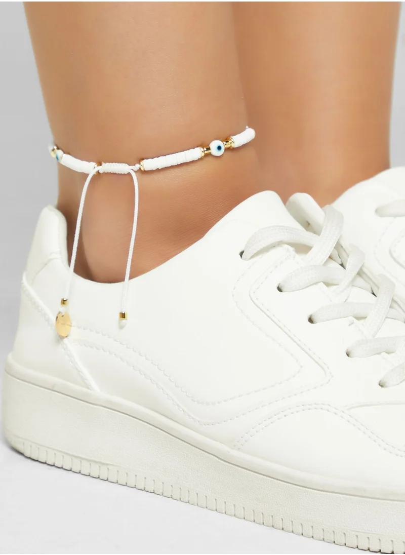 Fashionbox Evil Eye Surfer Anklet