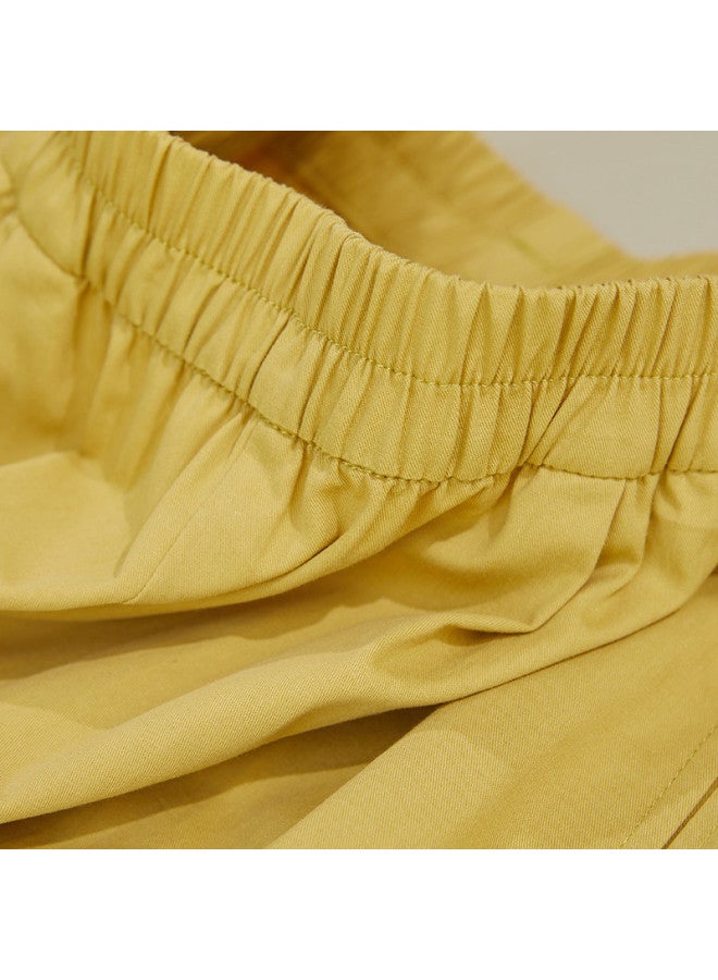 XINYANG Pure Cotton Balloon Pants Women 2025 Summer Bobo Pants Droopy Fit Pear-shaped Figure Trousers Wide-leg Pants - Image 3