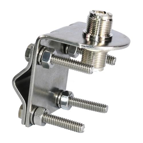 Tram 3270 Stainless Steel UHF to UHF Mirror Mount - Image 1