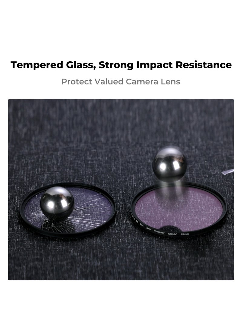 K&F Concept Nano-X MCUV Camera Lens Filter 72mm 28-Layer Nano Coated HD Optical Glass UV Protection Slim Frame for DSLR and Mirrorless Cameras - Image 4
