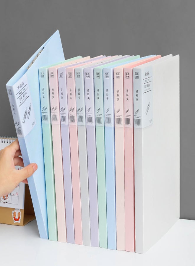 ملف كتابة A4 مع مشبك واحد، مناسب للمدارس والمكاتب واجتماعات العمل - Image 2