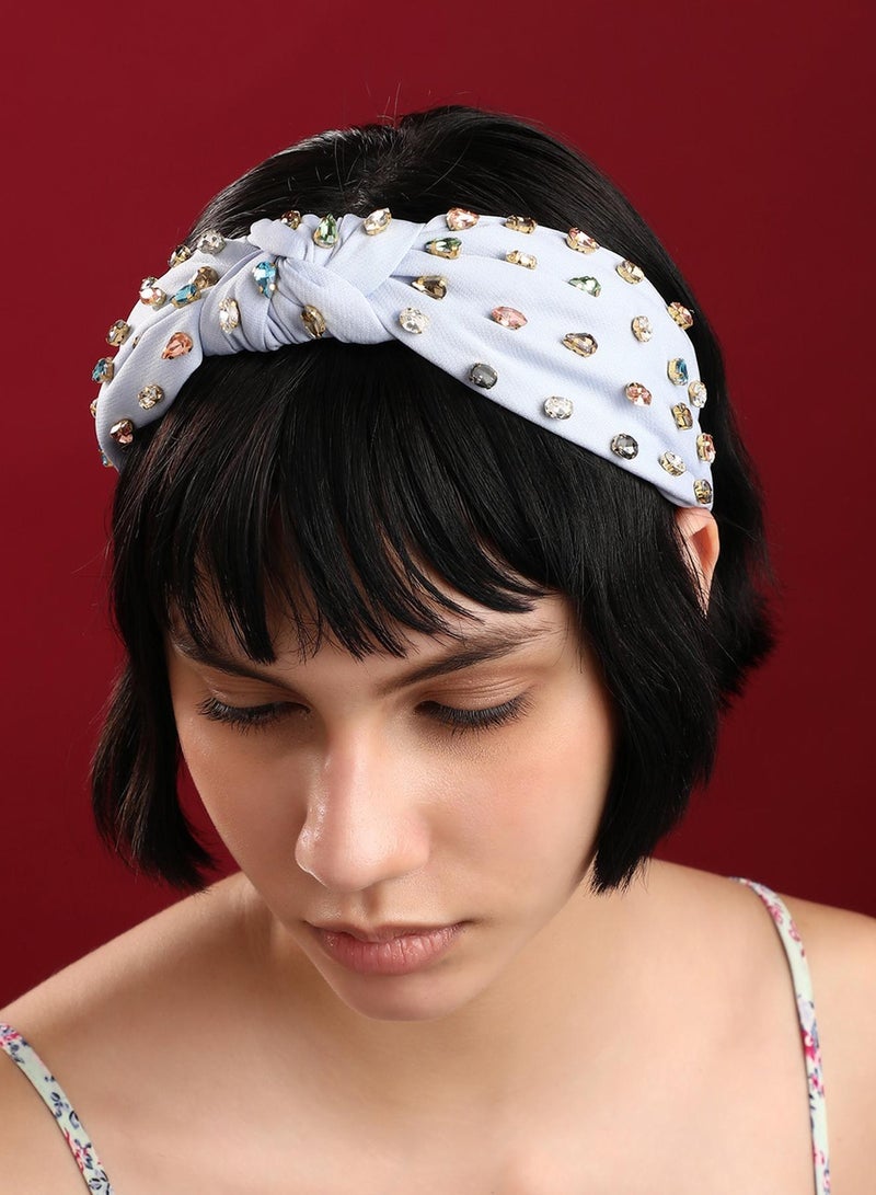 SOHI Trendy Twist Fabric Hairband - Image 4