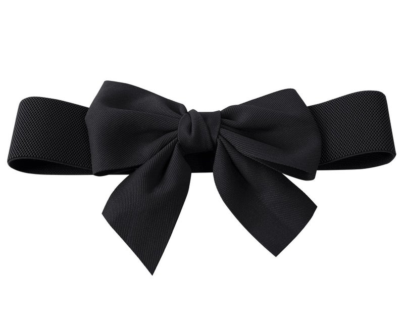 MUXXN Ladies Classy Plus Elastic Wasit Belts for Dress (Black L) - Image 5