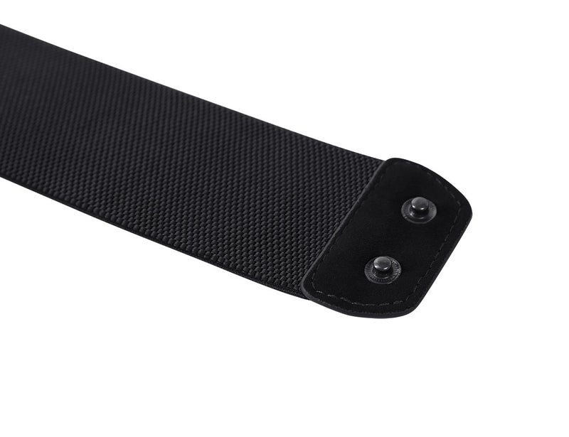 MUXXN Ladies Classy Plus Elastic Wasit Belts for Dress (Black L) - Image 4