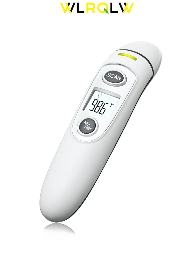 WLRQLW 2 In 1 Home Medical Grade Infrared Thermometer Forehead Ear Thermometer.Protect Your Baby's Healthy Growth  - Image 1