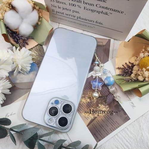 cioatu Homvog 1-4PCS Cute Phone Charms Aesthetic Y2K Cell Phone Charms Strap Strawberry Butterfly Star Phone Charm Y2K Accessories for Phone Bag Keychain Airpods Camera Pendants Decor, acrylic - Image 3