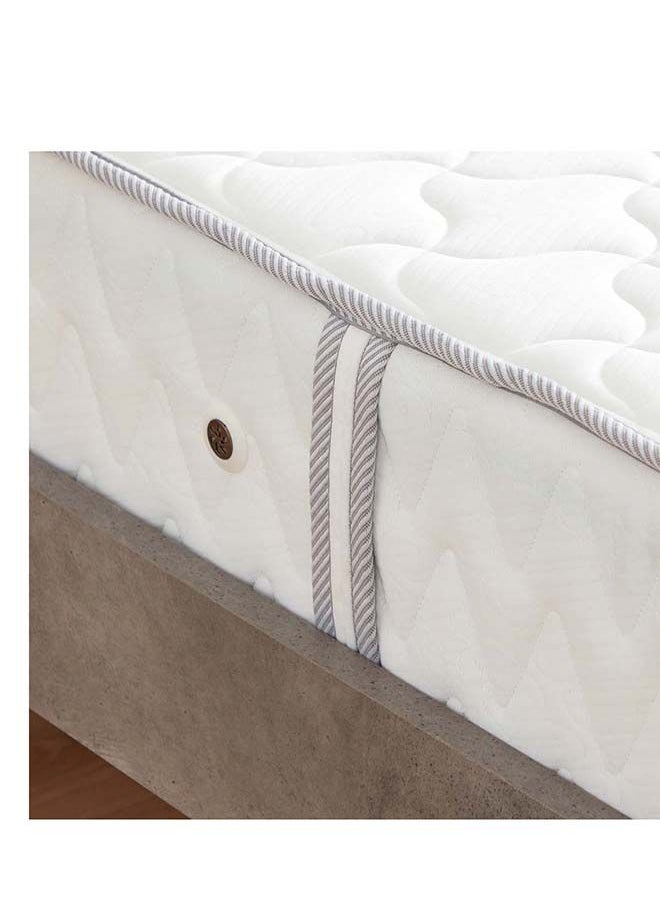 Home Box - iPrestige Visco Twin Bonnell Spring And Memory Foam Mattress 200x23x120 cm - Image 1