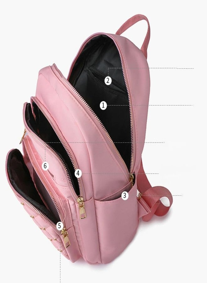 Avilego Casual Backpack for Women Vintage Fashion Backpacks Purse Solid Color Diamond Check Handbags Shoulder Bag 2025 - Image 5