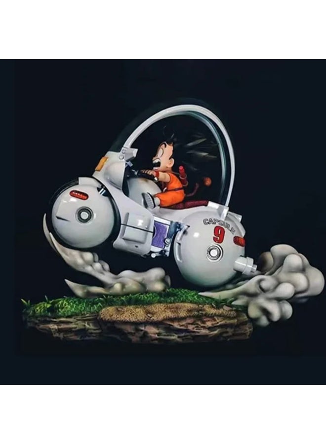 Dragon Ball Capsule Locomotive Monkey King Character Model Desktop Decoration Model Toy - Image 3
