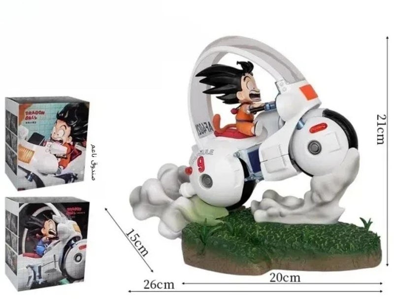 Dragon Ball Capsule Locomotive Monkey King Character Model Desktop Decoration Model Toy - Image 4