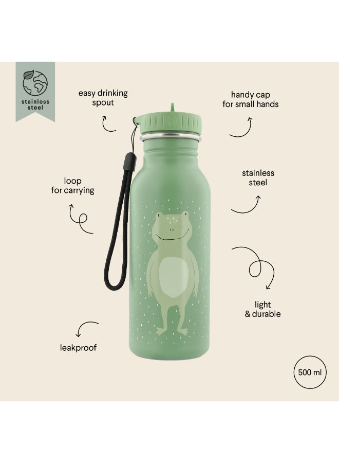 Trixie Stainless Steel Water Bottle - 500ml - Mr. Frog - Image 4