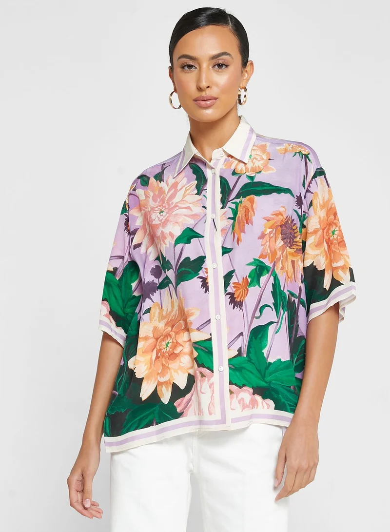 GANT Floral Printed Shirt