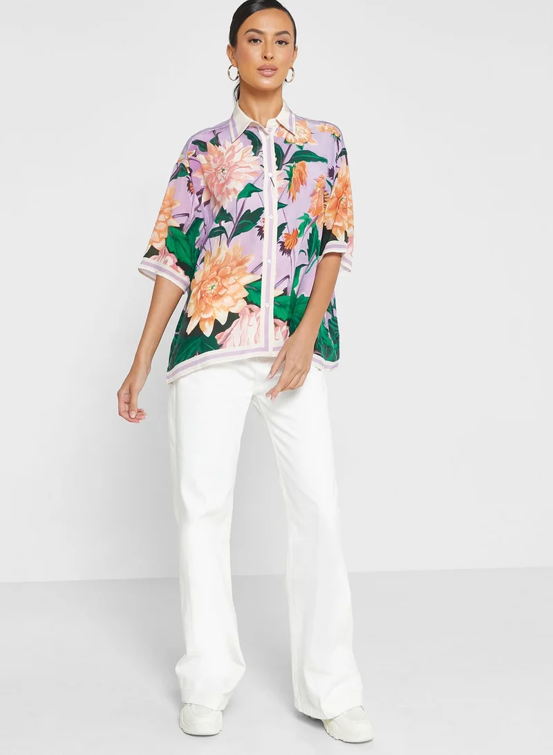 GANT Floral Printed Shirt