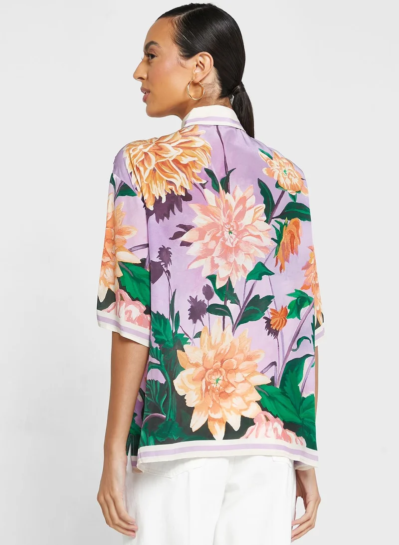 GANT Floral Printed Shirt