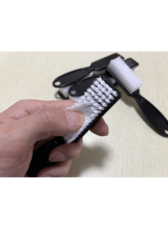 SQULIGT Handle Grip Nail Cleaning Brush, Hand Fingernail Cleaner Brush Manicure Tools Scrub Cleaning Brushes for Toes and Nails (8Pcs, Black) - Image 5