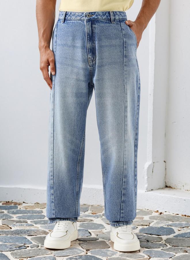 لي كوبر جينز لي كوبر واسع الساق بجيوب - Image 1