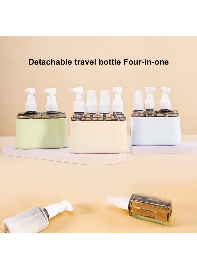 Beauenty Travel Accessories Travel Bottles for Toiletries, Travel Containers with Labels, Leak Proof Containers for Toiletries ,Beige - Image 5