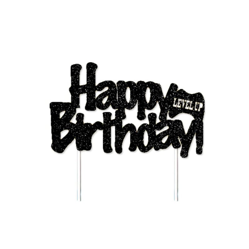 DiDida Video Game Cake Toppers with Controller and Birthday Cake Decoration - Image 4