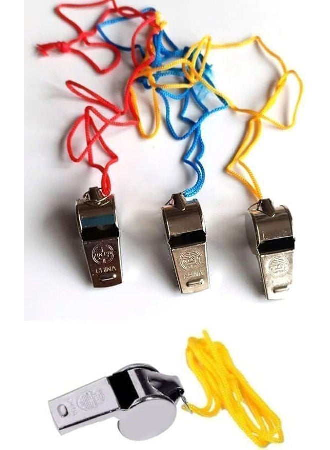 صافرة حكم  معدنية 3قطع - Image 2