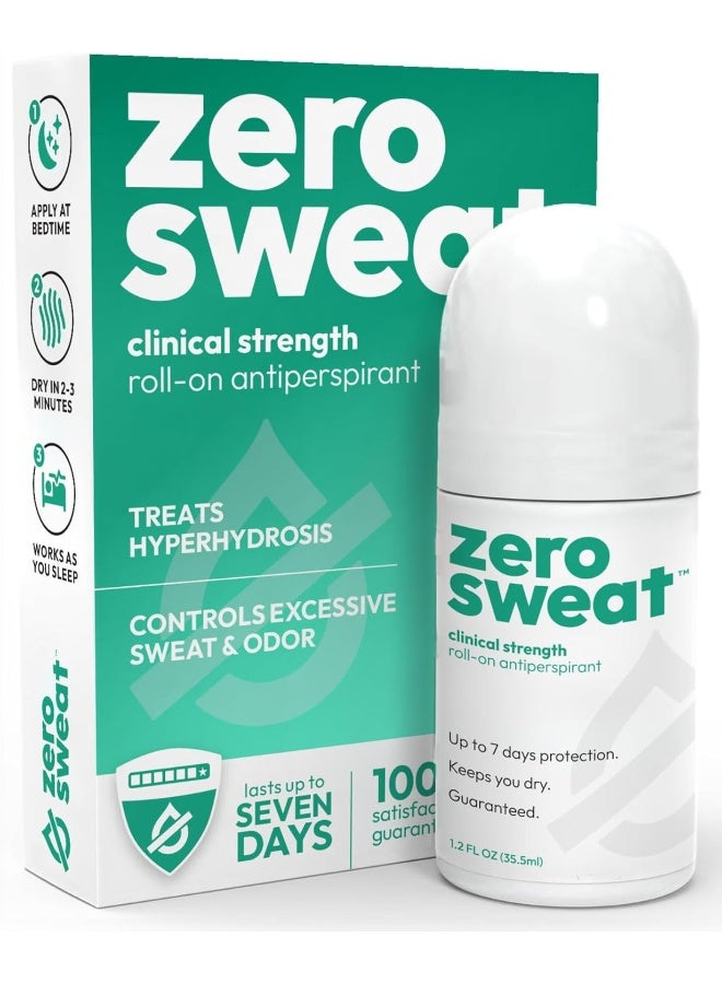 zerosweat Antiperspirant Deodorant 1.2 fl oz - Image 1