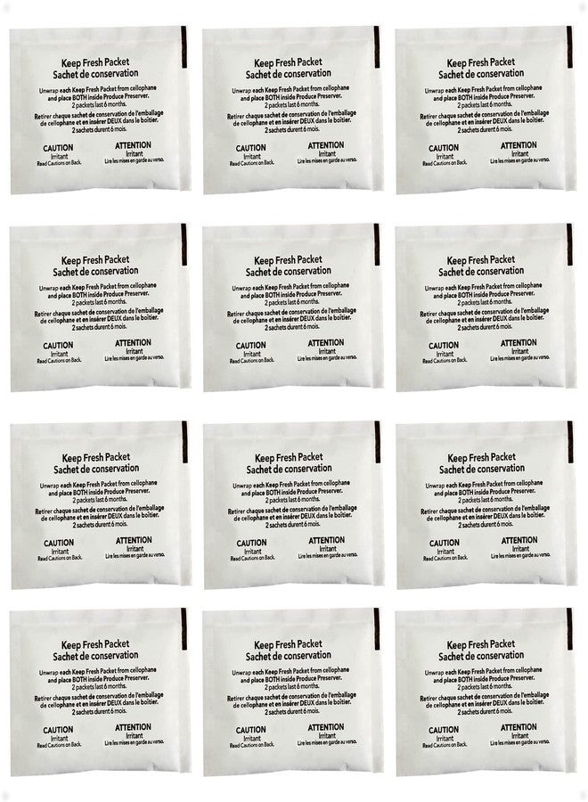 prime&swift Refrigerator Produce Preserver W10346771A(12 Packets-6 Pack Included),Replacement for 2117689,AH3503014 - Image 1