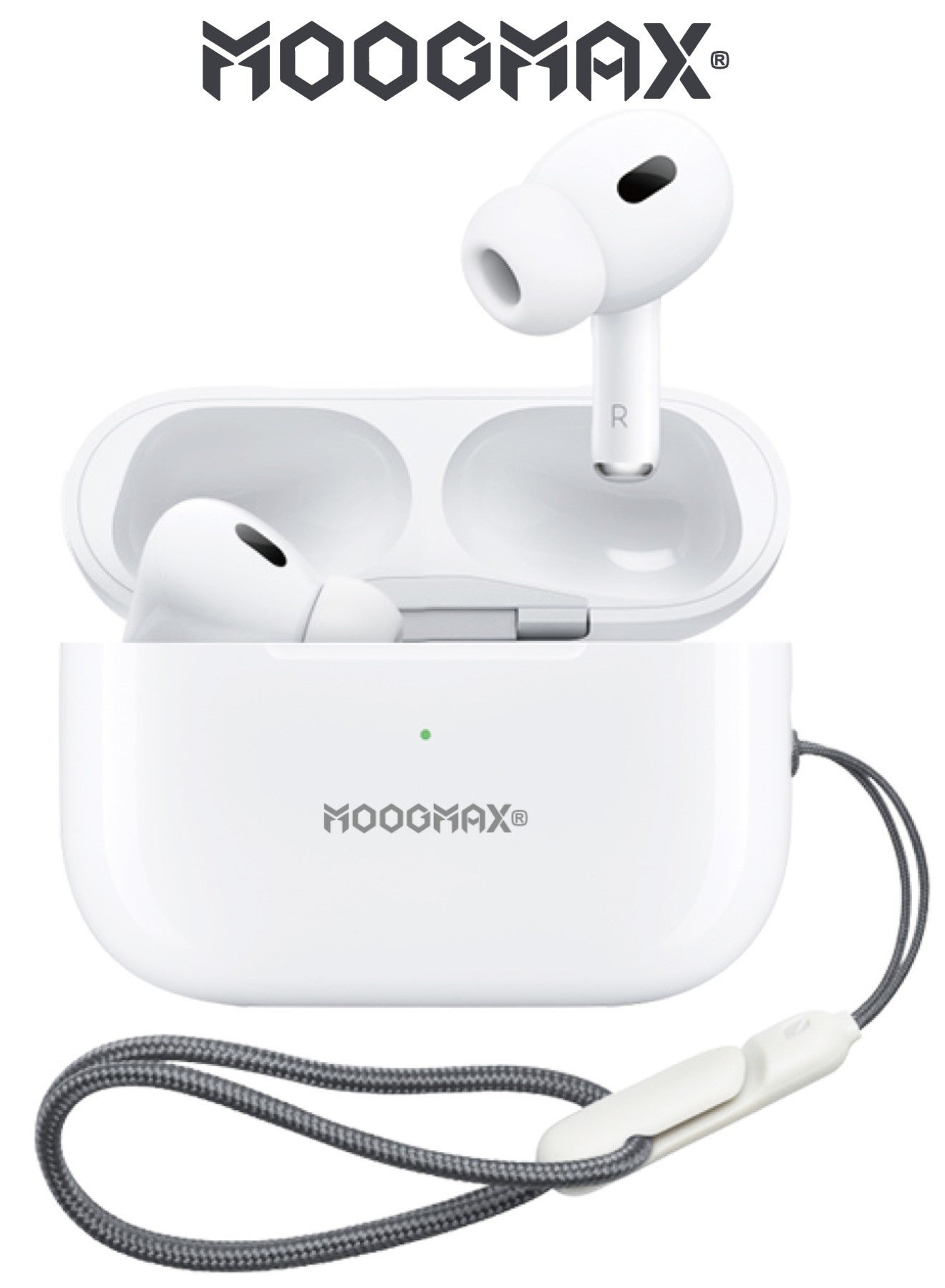 moogmax Moogmax mx-ep51 Tws Bluetooth Earbuds Pro With Anc Connection Type: Bluetooth/Wireless | Charging Type: Lightning Port