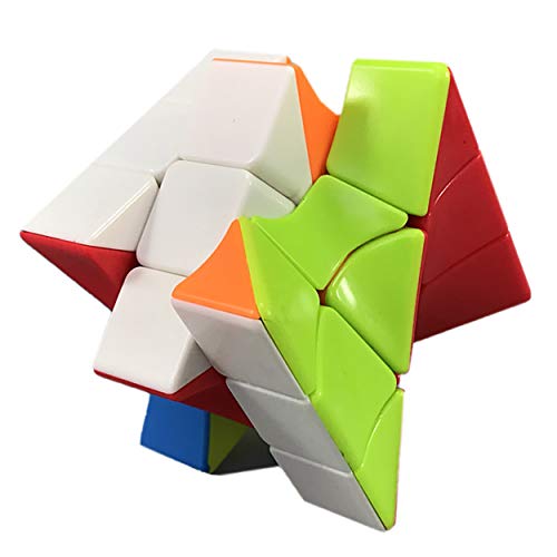 Yunteng Cube Twist 3x3 Stickerelss Speed Cube Vivid Color Magic Puzzle Toys Puzzle Boxes(Twist 3rd Order) - Image 4