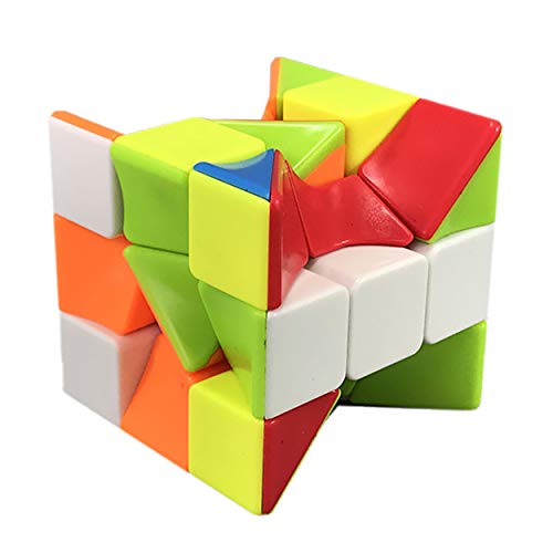 Yunteng Cube Twist 3x3 Stickerelss Speed Cube Vivid Color Magic Puzzle Toys Puzzle Boxes(Twist 3rd Order) - Image 3