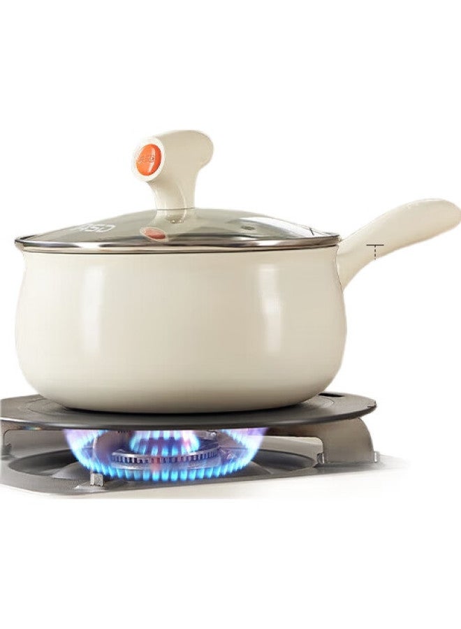 Asd Non-Stick Ceramic Milk Pot 20Cm, Noodle Pot, Baby Food Pot, Compatible With Induction Cooker, Nl20T10Wg - Image 3