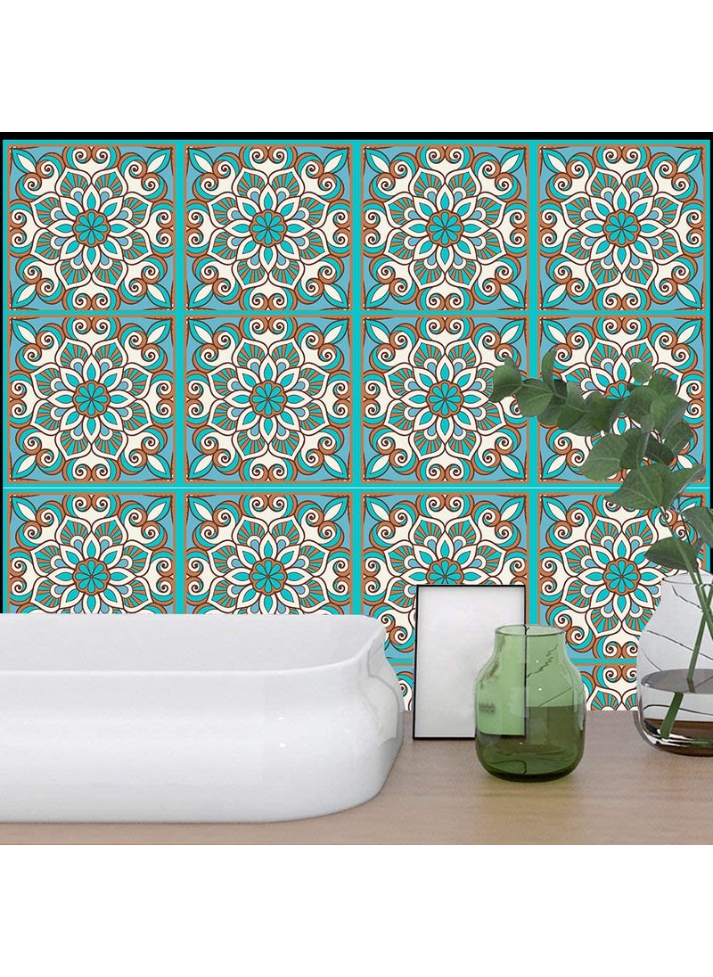 Paper Plane Design PAPER PLANE DESIGN Tile Sticker Wallpaper for Furniture Stairs Fridge Wall Decor Size 6 inch x 6 inch x 36 pcs (K)  - Image 4