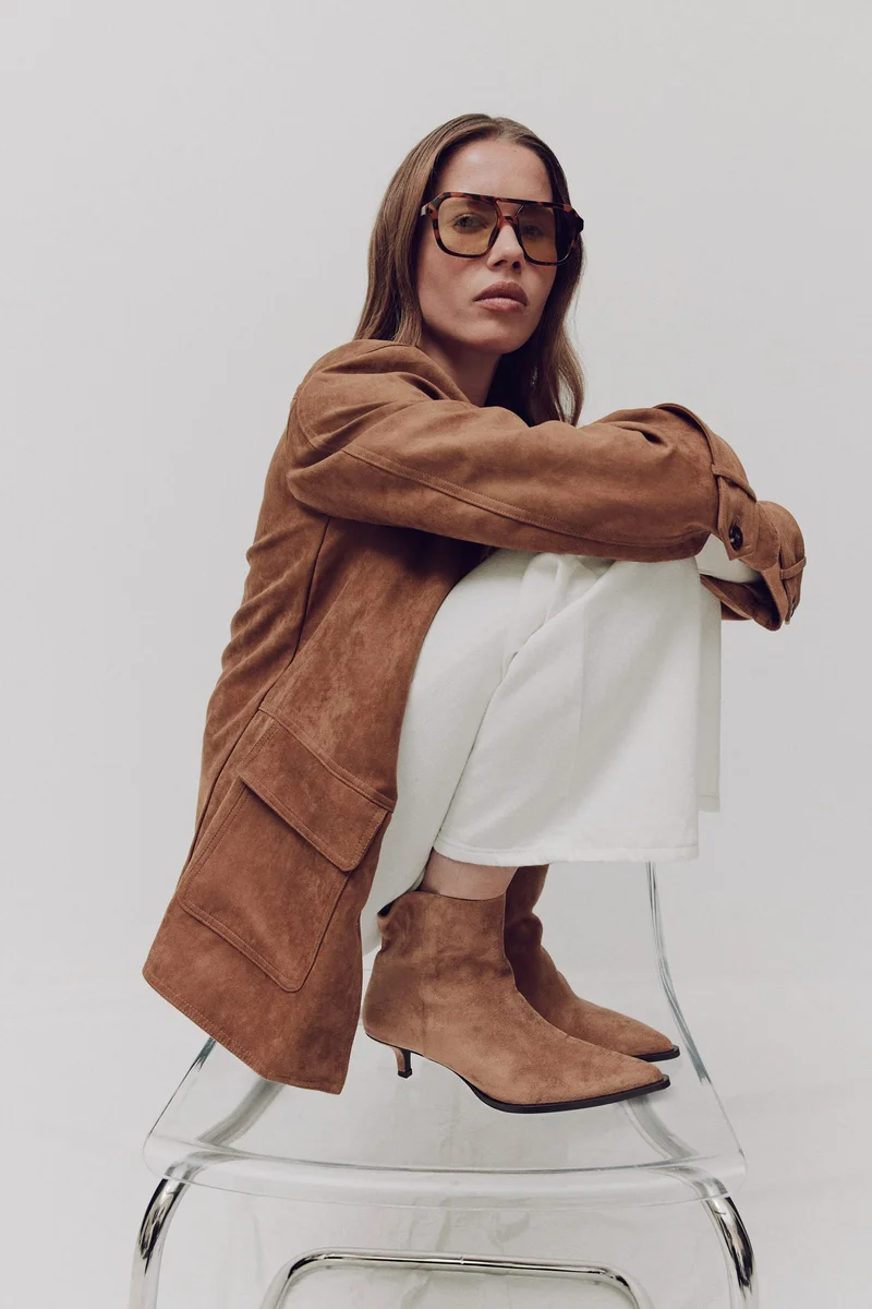 H&M Pointed-toe ankle boots