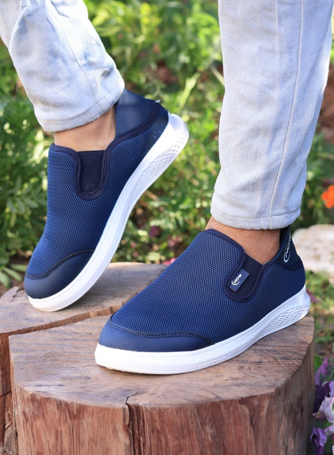 now Men’s Casual Slip-On Sneakers – Breathable Mesh Lightweight Shoes with Comfortable Non-Slip Sole for Daily Walking AX02 - Image 5