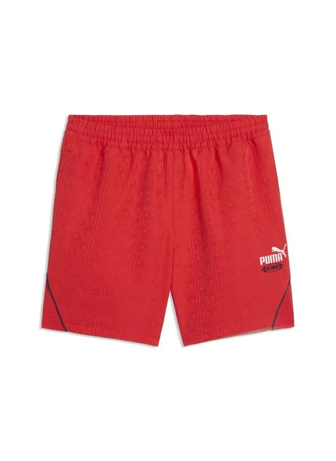 Puma For All Time Red FUTURE.PUMA.ARCHIVE KING Relaxed Shorts Unisex for Men | Best Price UAE