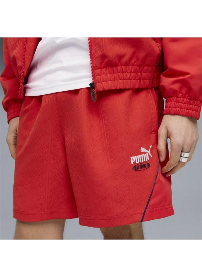 Puma For All Time Red FUTURE.PUMA.ARCHIVE KING Relaxed Shorts Unisex for Men | Best Price UAE
