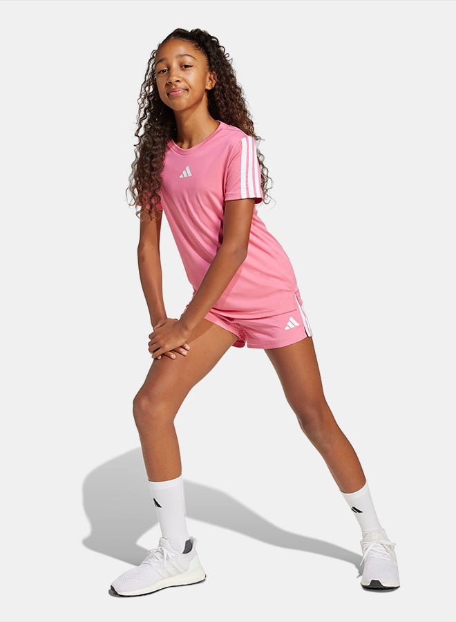 Adidas Training Essentials 3-Stripes Tee Kids - Image 3