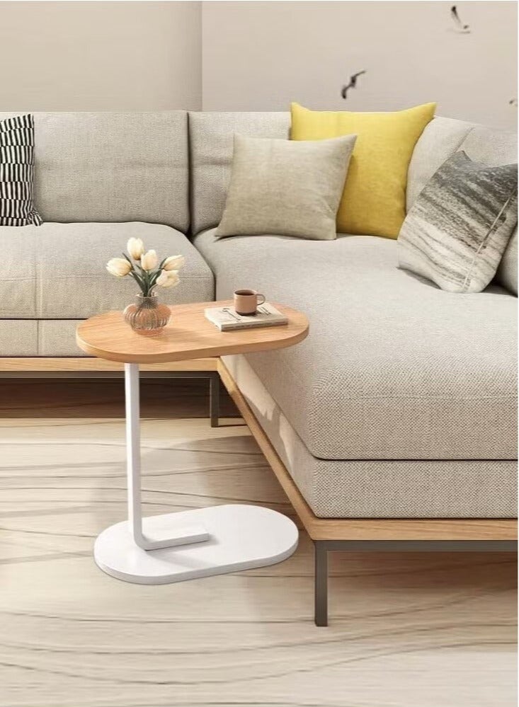 Generic Metal Frame C Shaped Side Table Cofee Table Bed Table End Table Snack Laptop Holder Table  - Image 5
