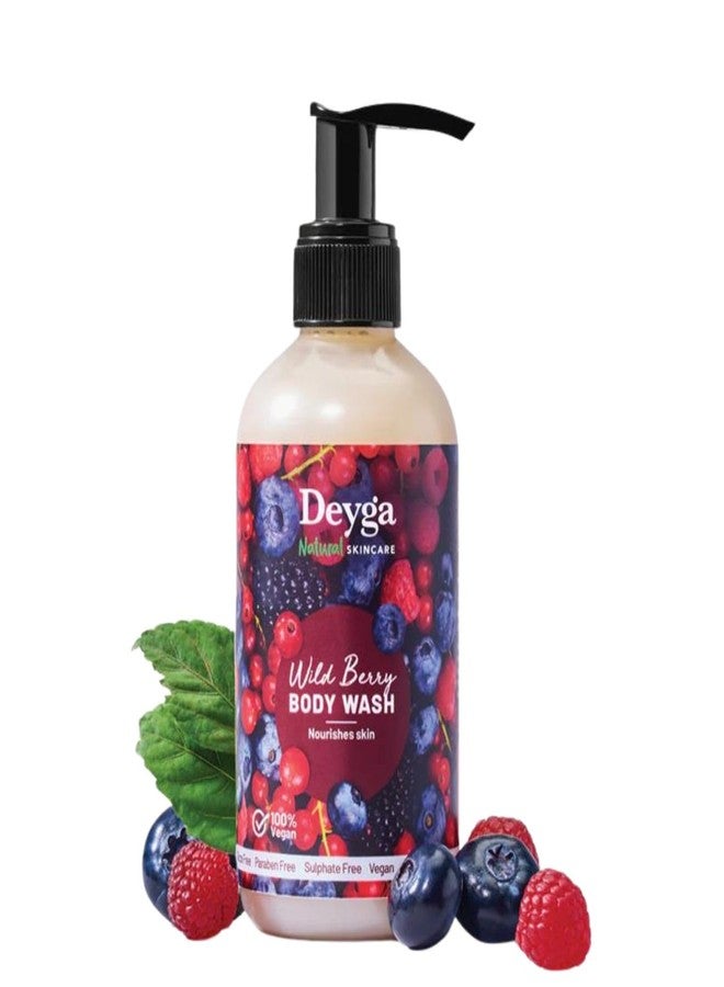 Deyga Wild Berry Body Wash 220ml – Hydrating Body Cleanser for Dry & Dull Skin, Helps Reduce Dark Spots, Gentle & Refreshing Formula Suitable for All Skin Types - Image 1