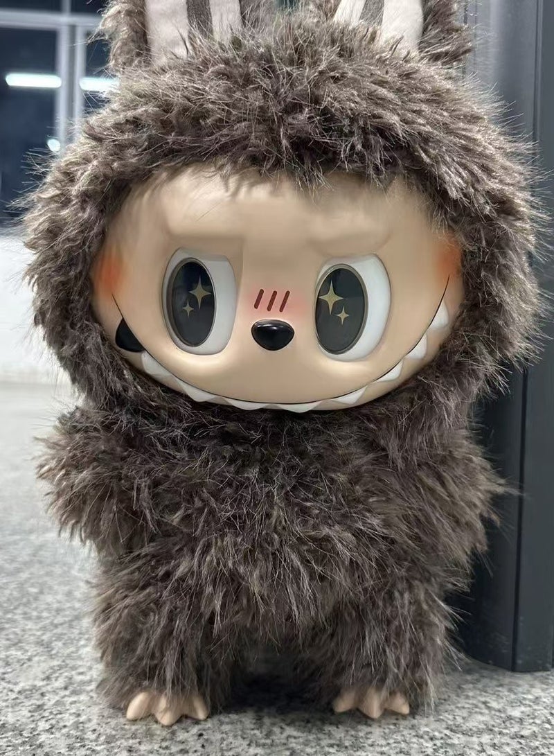POP MART 38cm THE MONSTERS Labubu Plush Toys Doll Cherub Zimomo Version for Kids Adults Boy Girls  - Image 1
