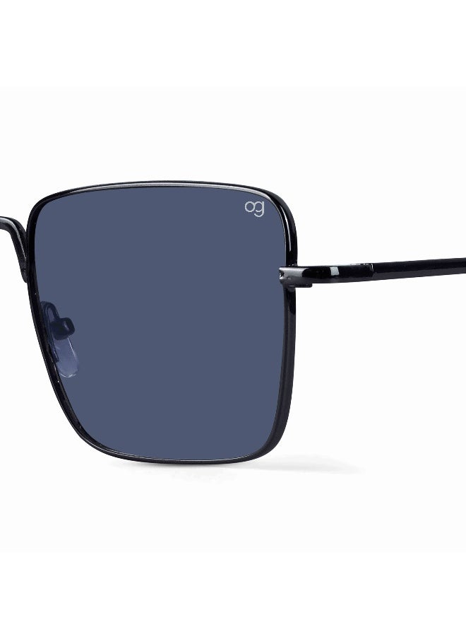 Woggles Bellatrix Black Square Sunglasses  - Image 2